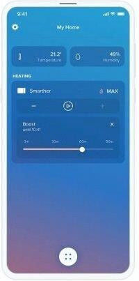 Legrand Smarther Digital Termostat Spațiu Smart cu Ecran Tactil și Wi-Fi Alb