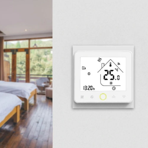 MOES BHT-002-GCLW Digital Thermostat Raum Intelligent mit Touchscreen und WLAN