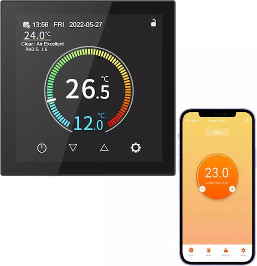 Hysen HYT001-WiFi Smart Digital Thermostat with Touch Screen και Wi-Fi