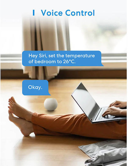 Meross MTS200BHK Smart Digital Thermostat with Wi-Fi