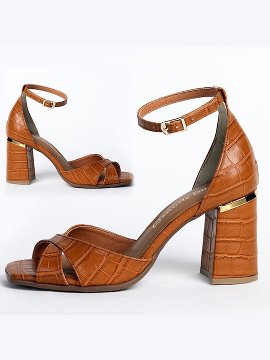 Katia Schuhe ANETO Damen Sandalen (TABA Croco)