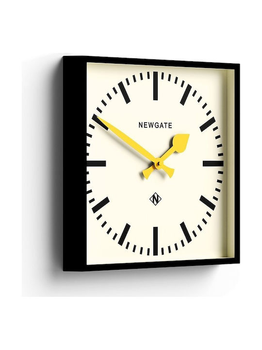 Newgate Wall Clock Plastic Ecru 33.5x33.5cm