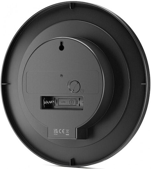 Braun BC 06 B Wanduhr Metallisch Schwarz Ø20cm