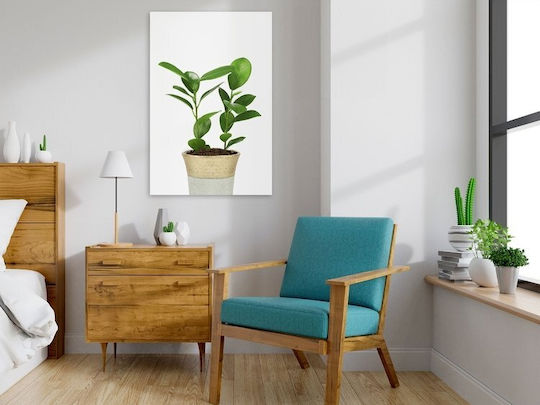 Polihome Plant In Pot σε Καμβά 40x60 cm
