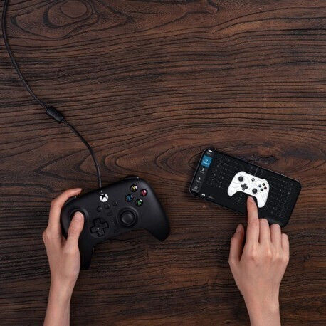 8Bitdo Ultimate Ενσύρματο Gamepad για Xbox Series / Xbox One Μαύρο