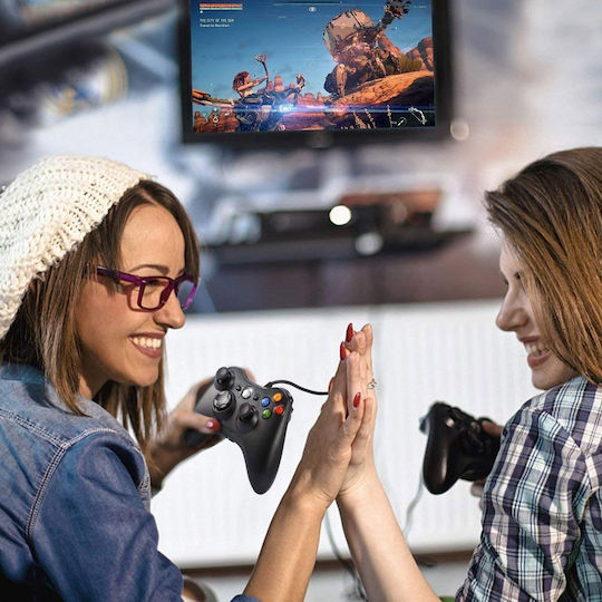 Microsoft Jamswall Ενσύρματο Gamepad για PC / Xbox 360 Μαύρο