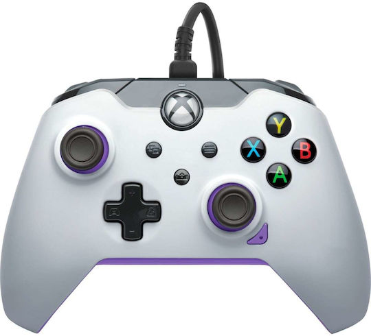 PDP 049-012-WPR Ενσύρματο Gamepad για PC / Xbox One / Xbox Series KINETIC White