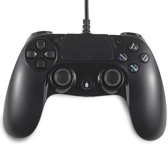 Spartan Gear Hoplite Ενσύρματο Gamepad για PC Μαύρο