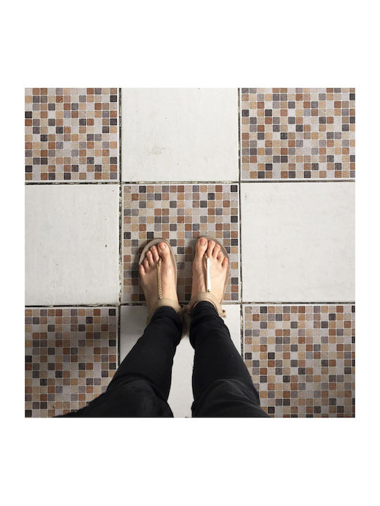 Decorative Sticker Tiles Natural Kitchen / Bathroom 3 Pieces. 3pcs 30x30cm Ango