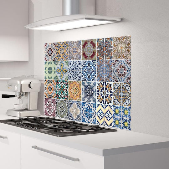 Декоративно Стикер Стена Azulejos L 1бр 65x47бр Ango