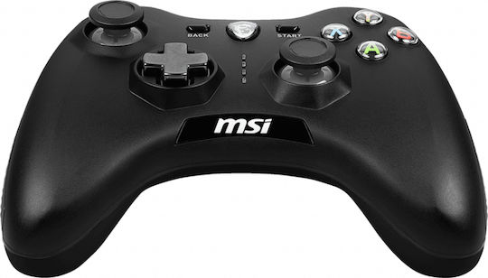 MSI Force GC30 V2 Kabellos & Verkabelt Gamepad für Android / PC Schwarz