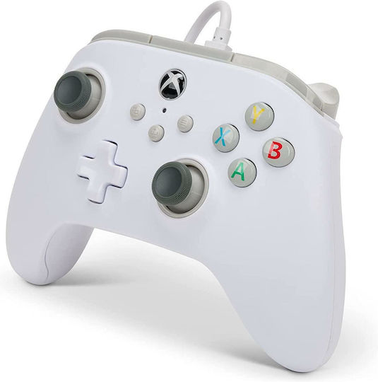 PowerA Enhanced Wired Gamepad for Xbox Series White
