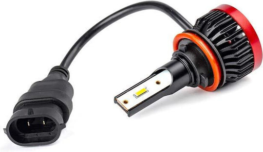 AMiO Λάμπες Αυτοκινήτου BF Series H11 / H8 / H9 LED 6000K Ψυχρό Λευκό 12V 50W 2τμχ