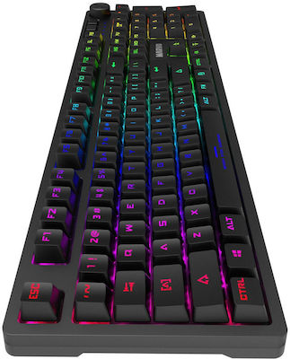 Marvo KG954 Gaming Tastatură Mecanică cu Jixian Red switch-uri și iluminare RGB (Engleză US)