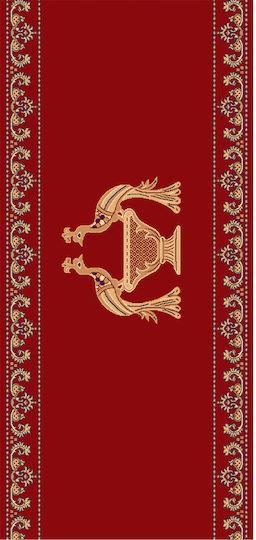 Isexan Church Carpet Corridor Orthodoxia Peacock 100x320cm 40-1032-4500