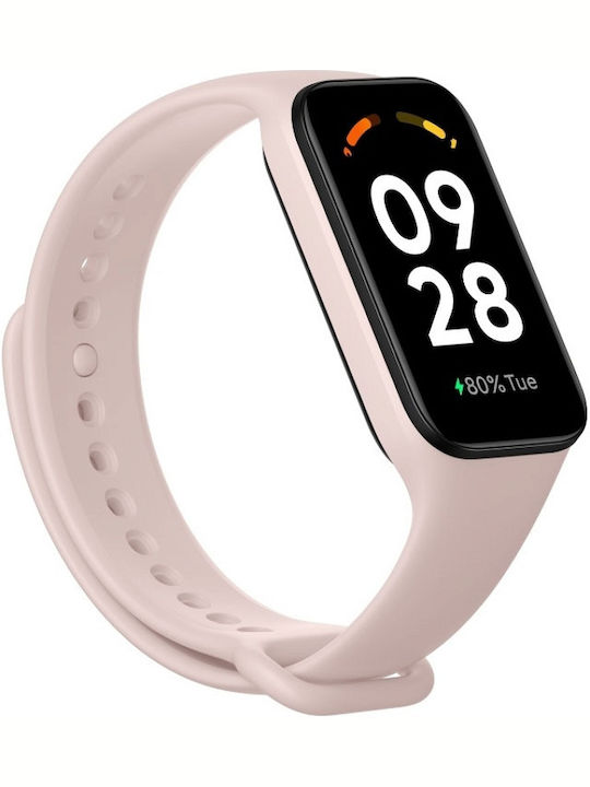 Xiaomi Redmi Smart Band Pro Armband Silikon mit Pin Rosa (Xiaomi Redmi Band 2)