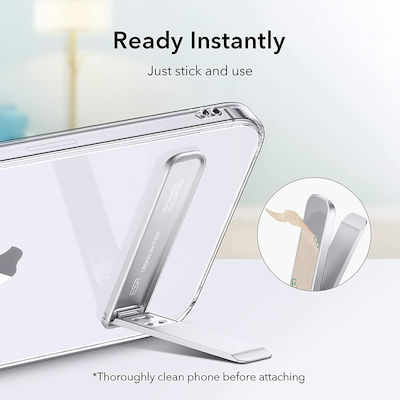 ESR Boost Kickstand Desk Stand for Mobile Phone in Silver Colour