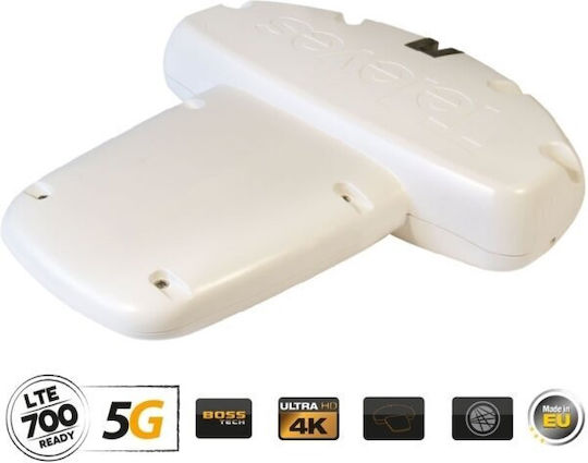 Televes Dinova T-Force 5G LTE HD Boss 144021 Outdoor TV Antenna (Requires Power Supply) White