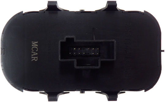 NTY Comutator geamuri auto pentru Ford Concentrare 1998-2005 11pin Negru