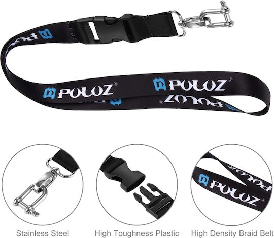 Puluz Long Neck Strap for GoPro Fusion / Hero 10 / Hero 11 / Hero 4 Session / Hero 5 / Hero 5 Session / Hero 6 / Hero 7 / Hero 8 / Max