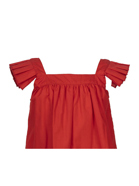 Children's Dress Sleeveless Red