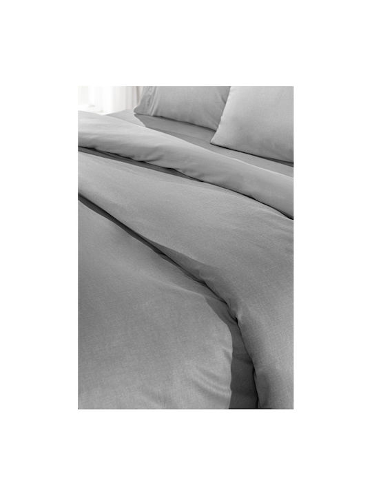 Guy Laroche Bettlaken King Size 270x280cm. Color Plus Silver