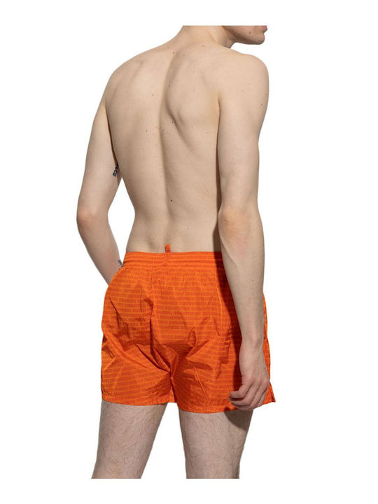 Dsquared2 Herren Badebekleidung Shorts Orange