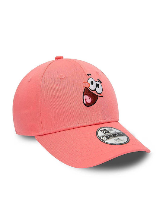 New Era Παιδικό Καπέλο Jockey Υφασμάτινο Patrick Star Sponge Bob Ροζ