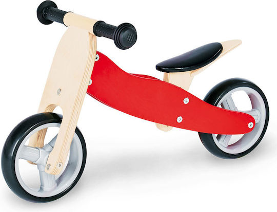 Zenit Toys Τρίκυκλο Ποδήλατο με Χειρολαβή Γονέα για 12 Μηνών Κόκκινο