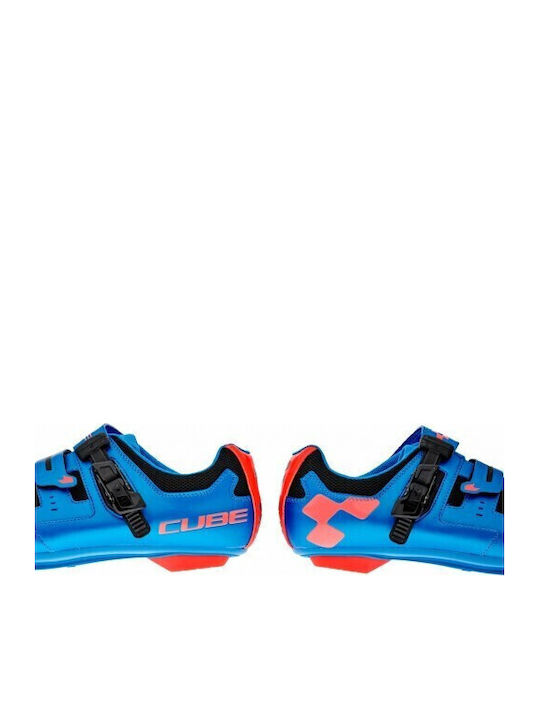 CUBE Pro Unisex Low Road Cycling Shoes Blue