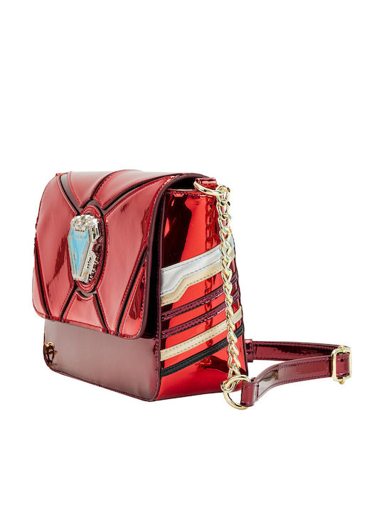 Loungefly Marvel - Iron Man 15Th Anniversary Kids Bag Shoulder Bag Red 25.4cmx7.6cmx17.8cmcm