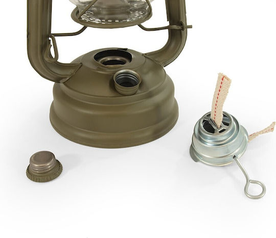 Origin Outdoors Hurricane Petrol Lantern for Camping Olive