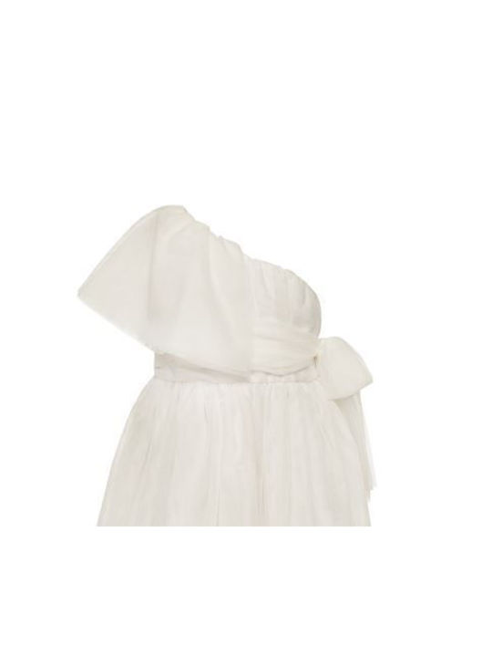 Two In A Castle Kids Dress Tulle Sleeveless White