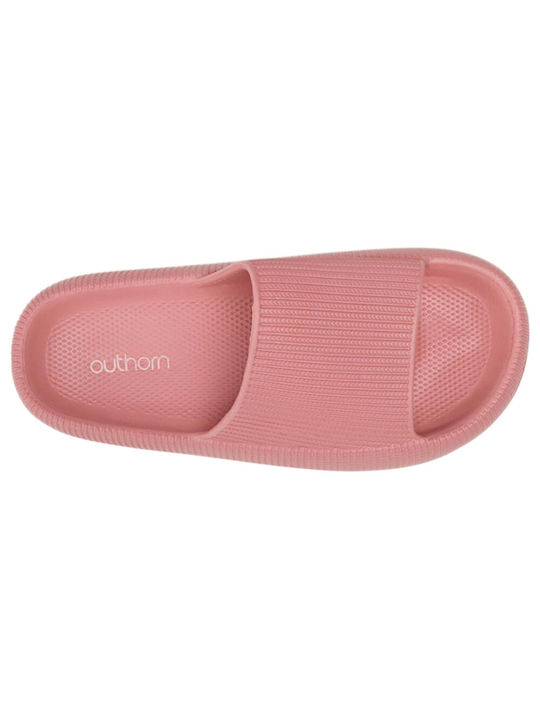 Outhorn Slides σε Ροζ Χρώμα