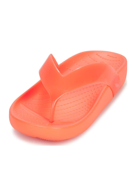 Splash Glossy Джапанки в Оранжев Цвят
