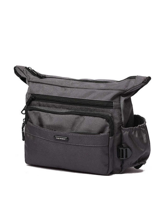 Herrentasche Schulter / Crossbody Gray