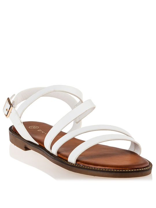 Envie Shoes Synthetic Leather Women's Sandals White