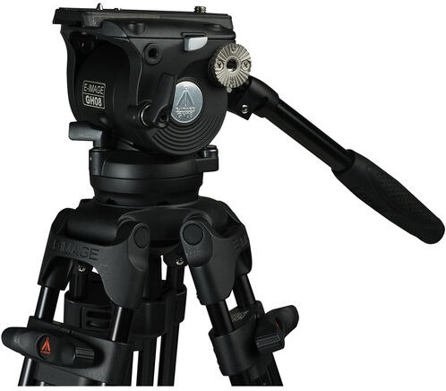 E-Image EG08A2 2-Stage Aluminum Tripod System with GH08 Fluid Head Τρίποδο - Βίντεο