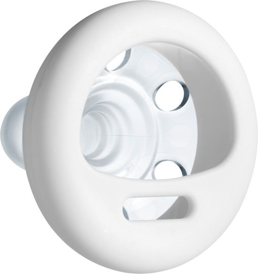 Tommee Tippee Orthodontic Silicone Pacifiers for 6-18 months White / Grey 2pcs