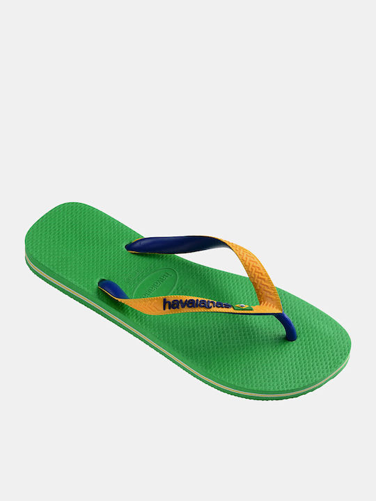 Havaianas Παιδικές Σαγιονάρες Flip Flops Κίτρινες Brasil