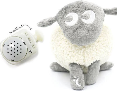 ProBaby Sleep Toy Ewan Sheep Deluxe Beige made of Fabric with White Sounds for 0++ Months