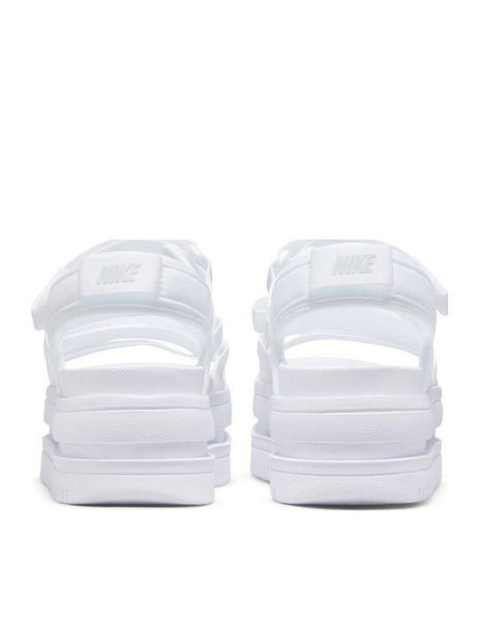 Icon Classic Дамски Сандали Flatforms Бели