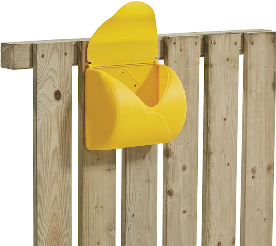 Children's Mailbox Mailbox 25 x 22.6 cm Yellow