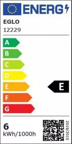 Eglo Bec LED 6W 95mm pentru Soclu E27 și Formă G95 Alb cald 806lm