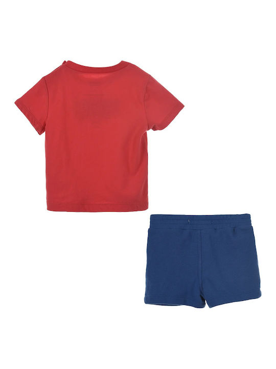 Levi's Kids Set with Shorts Summer 2pcs Red