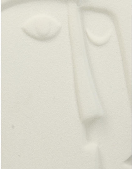 ArteLibre Vază Decorativă Ceramică Alb 13.5x8.5x15.3cm 1buc