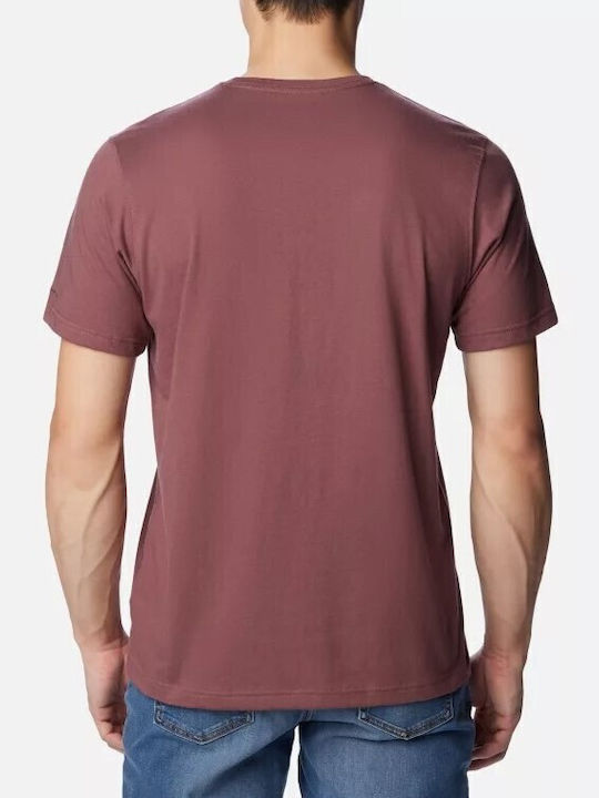 Thistletown Hills T-shirt Burgundy