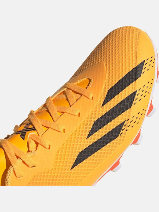 adidas X Speedportal.4 Football Shoes with Cleats Solar Gold / Core Black / Team Solar Orange