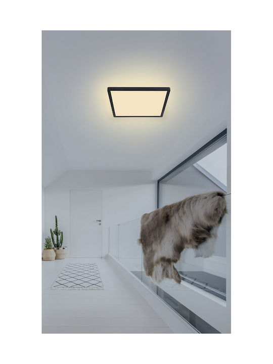 Globo Lighting Σποτ Οροφής Εξωτερικού Χώρου με Ενσωματωμένο LED σε Μαύρο Χρώμα 41563