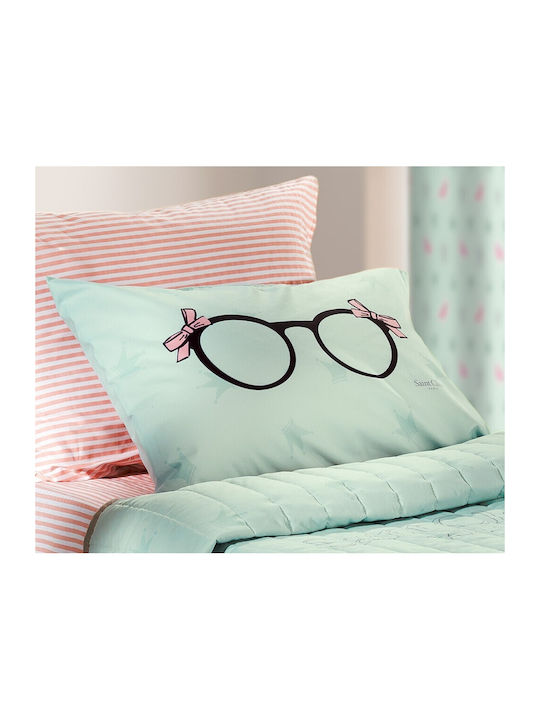 Saint Clair Rosie Kids Pillowcase 50x70cm Mint